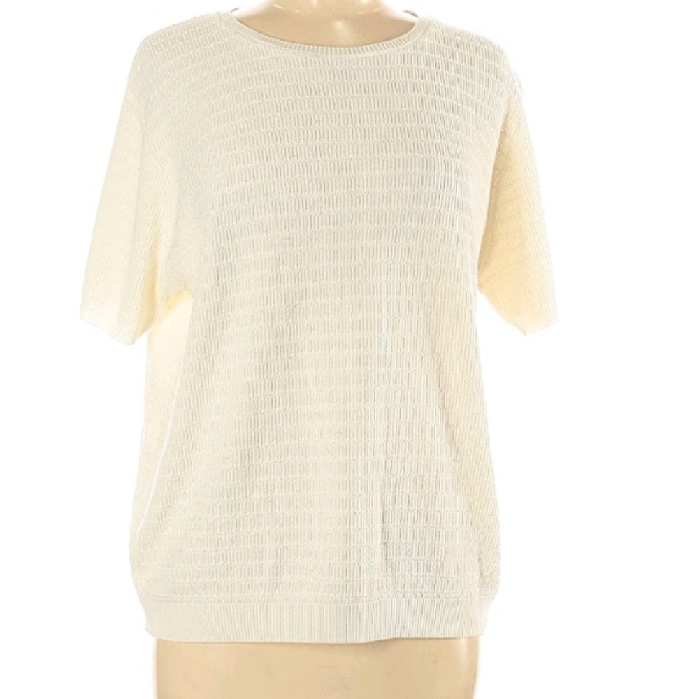 Alfred Dunner Pull Over Sweater. Size Medium.
